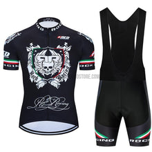 Rock Racing Black Retro Cycling Jersey Kit-cycling jersey-Outdoor Good Store